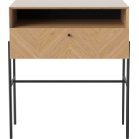 Luxe dressoir hoog- 1 lade geolied hout TOONZAALMODEL