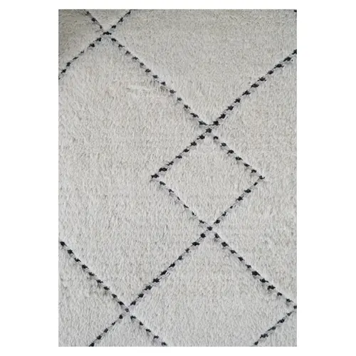 Linie Design Torun tapijt zwart 200 x 300 cm TOONZAALMODEL