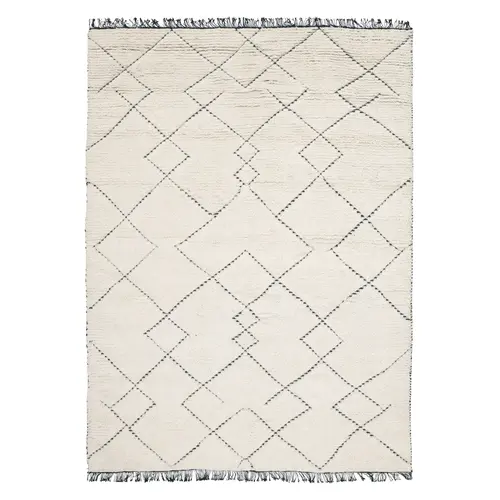 Linie Design Torun tapijt zwart 200 x 300 cm TOONZAALMODEL