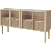 Cana dressoir witgeoliede eik TOONZAALMODEL