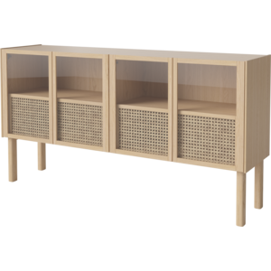 Bolia Cana buffet en chêne huilé blanc MODÈLE D'EXPOSITION