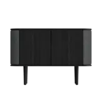 Treasures dressoir 2 deuren zwarte eik - Shadow