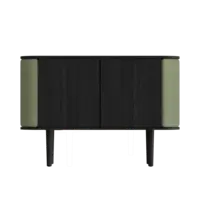 Treasures dressoir 2 deuren zwarte eik - Morning Meadows