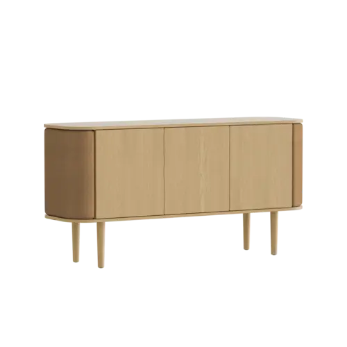 Umage Treasures dressoir 3 deuren eik - Sugar Brown