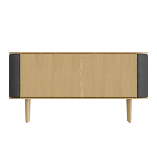 Umage Treasures dressoir 3 deuren eik - Shadow