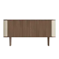 Treasures dressoir 3 deuren donkere eik - White Sands