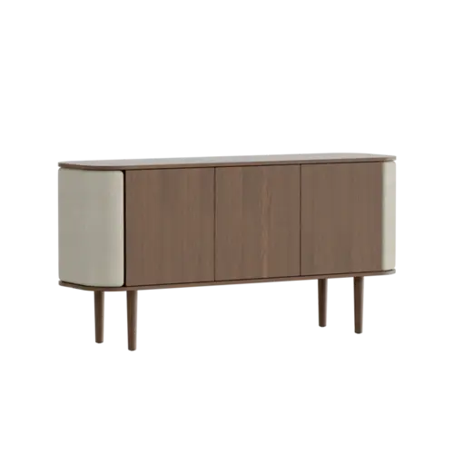 Umage Treasures dressoir 3 deuren donkere eik - White Sands