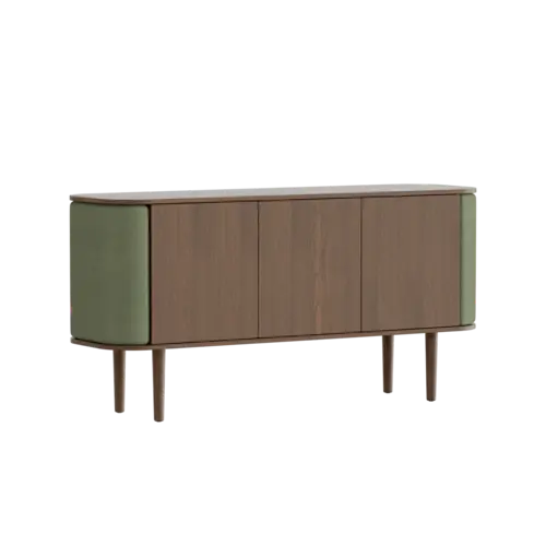 Umage Treasures dressoir 3 deuren donkere eik - Morning Meadows