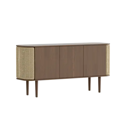 Umage Treasures dressoir 3 deuren donkere eik - Venetian Cane