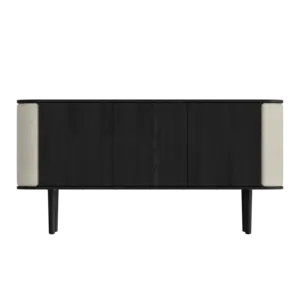 Umage Treasures buffet 3 portes en chêne noir - White Sands Umage Treasures buffet 3 portes en chêne noir - White Sands