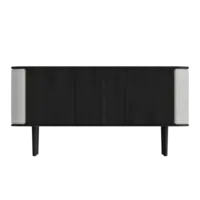 Treasures dressoir 3 deuren zwarte eik - Sterling