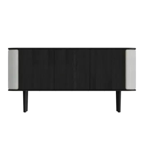 Umage Treasures dressoir 3 deuren zwarte eik - Sterling