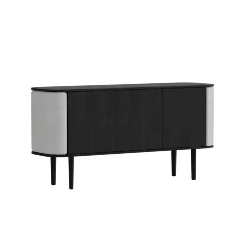 Umage Treasures dressoir 3 deuren zwarte eik - Sterling