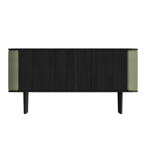 Umage Treasures dressoir 3 deuren zwarte eik - Morning Meadows