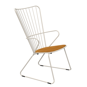 Houe Paon fauteuil lounge white (08) - MODÈLE D'EXPOSITION