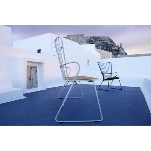 Houe Paon loungestoel white (08) - TOONZAALMODEL