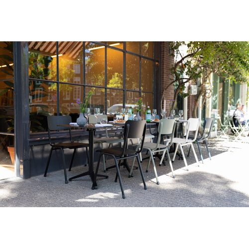 Zuiver Back to school tuinstoel zwart set van 2 - TOONZAALMODEL