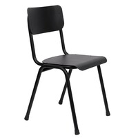 Back to school tuinstoel zwart set van 2 - TOONZAALMODEL