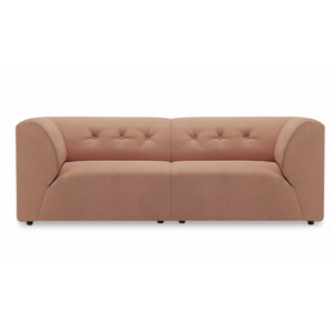 HKLiving Vint sofa driezit Linen Dusty Rose - TOONZAALMODEL