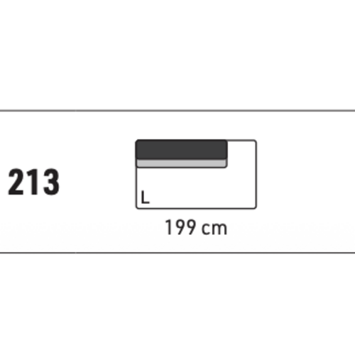 Koozo Robin 958 module 213 + 613 + 2 kussens - 900.15.1443 - TOONZAALMODEL Koozo Robin 958 module 213 + 613 + 2 kussens - 900.15.1443 - TOONZAALMODEL