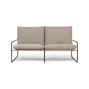 Ferm Living Desert tweezit Dolce Black/Dark Sand - TOONZAALMODEL