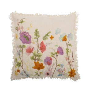 Bloomingville Pogni coussin en coton naturel