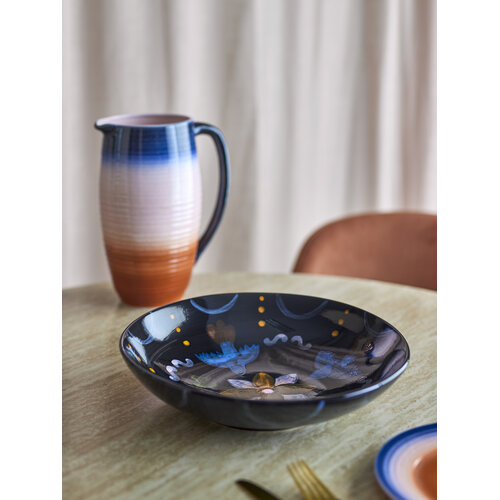 Bloomingville Maricala serveerkom kermamiek