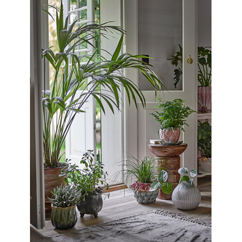 Bloomingville Jenner bloempot groen keramiek