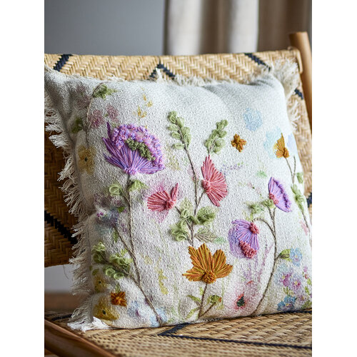 Bloomingville Pogni kussen katoen naturel