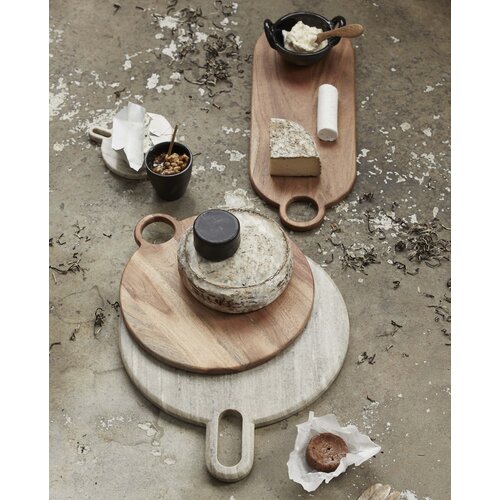 nordal Herbal serveerplank rond - acacia