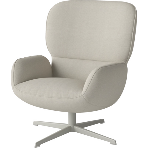 Bolia Ripon fauteuil - Ascot beige - grijze poot