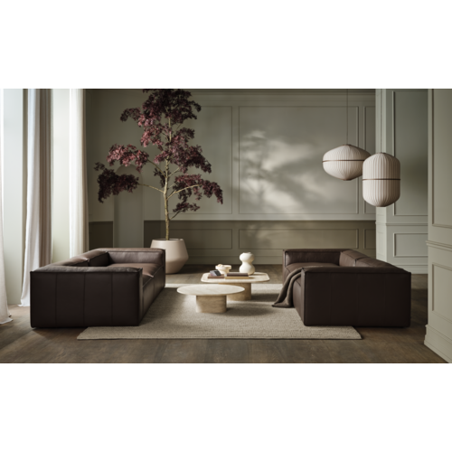Bolia Cosima sofa 2 modules D 120 - Quattro brown leder