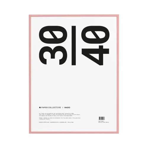 Paper Collective PC kader roze 30 x 40 cm