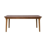 Ellen uitschuifbare eettafel 180/220 cm walnoot