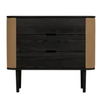 Treasures commode zwarte eik  - Sugar Brown