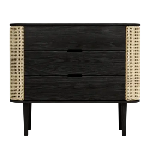Umage Treasures commode zwarte eik - Venetian Cane