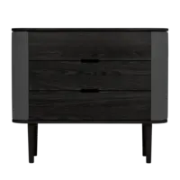 Treasures commode zwarte eik - Shadow