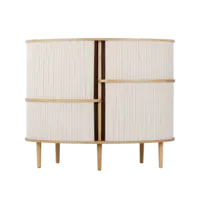 Audacious hoge dressoir eik - White Sands