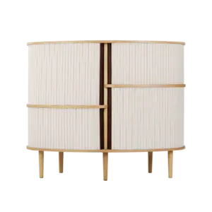 Umage Audacious buffet haut en chêne - White Sands Umage Audacious buffet haut en chêne - White Sands