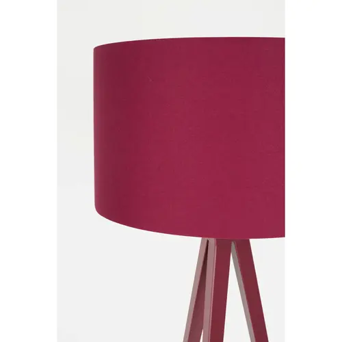 Zuiver Tripod vloerlamp marsala rood