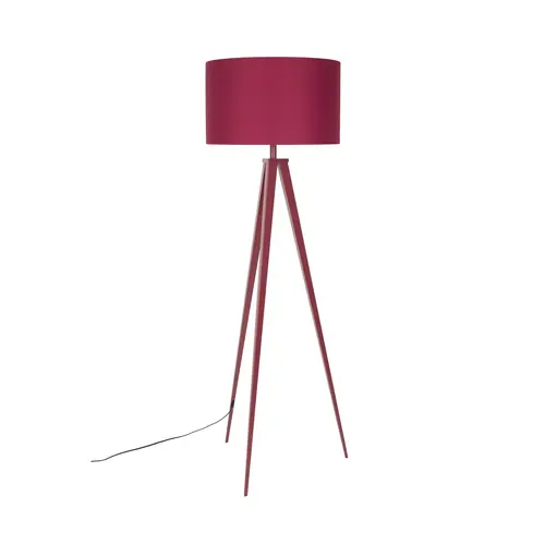 Zuiver Tripod vloerlamp marsala rood