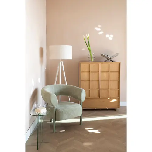 Zuiver Tripod vloerlamp beige