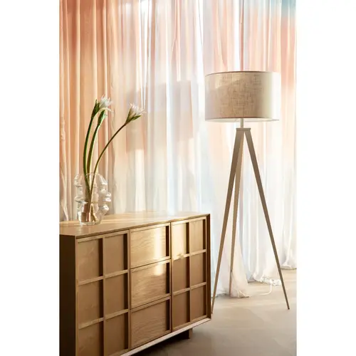 Zuiver Tripod vloerlamp beige