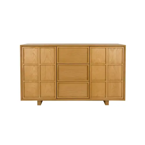 Zuiver Raster dressoir hoog naturel