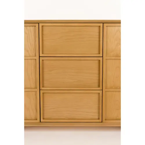 Zuiver Raster dressoir hoog naturel