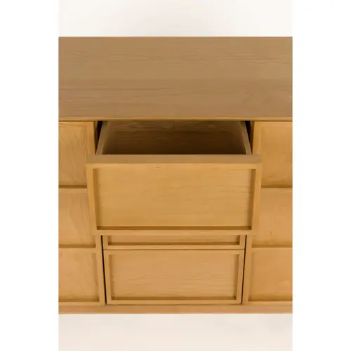 Zuiver Raster dressoir hoog naturel