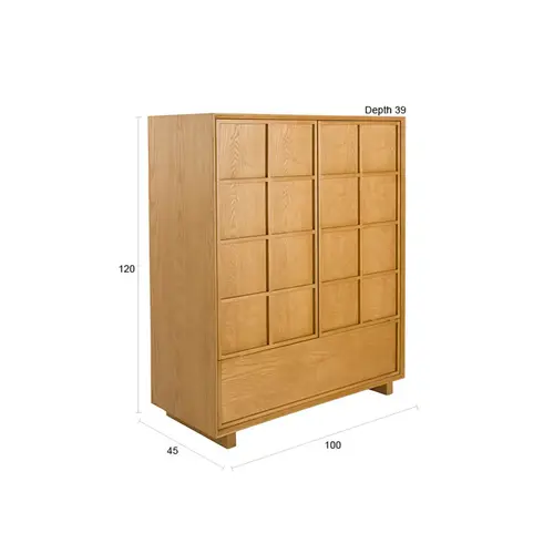 Zuiver Raster cabinet naturel