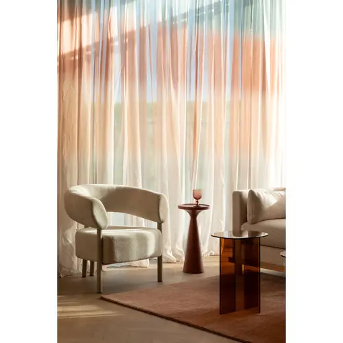 Zuiver Heels loungestoel beige