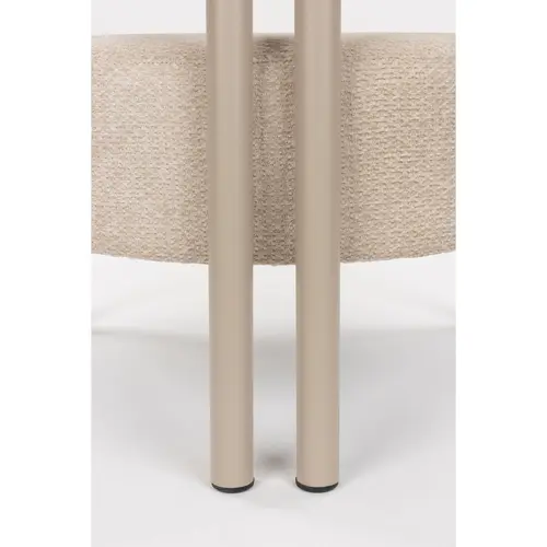 Zuiver Heels loungestoel beige