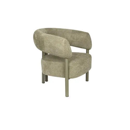 Zuiver Heels loungestoel groen